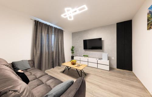 TV a/nebo společenská místnost v ubytování Stunning Home In Blato Na Cetini