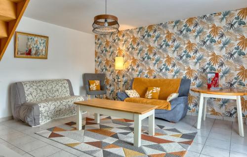 Χώρος καθιστικού στο Charmante Maison De Campagne