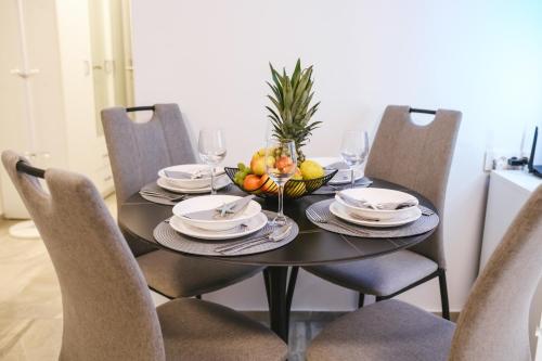 Χώρος καθιστικού στο Apartment Aurora