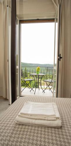 Μπαλκόνι ή βεράντα στο Agriturismo Podere Acqualoreto