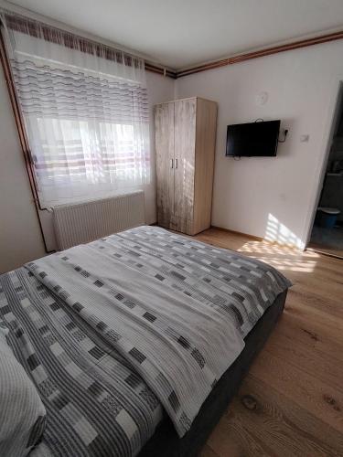Cama o camas de una habitación en Apartmani Ruj