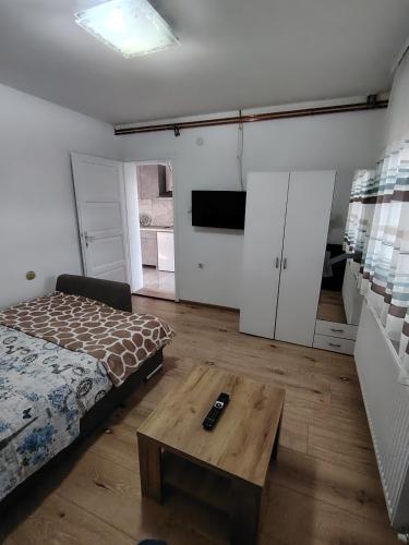Cama o camas de una habitación en Apartmani Ruj
