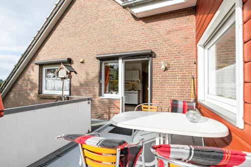 Balkoni atau teres di Gästehaus Elke Jensen