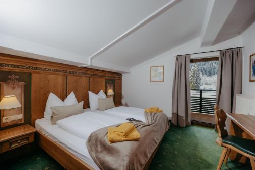 Postel nebo postele na pokoji v ubytování Appartement Viehhauser