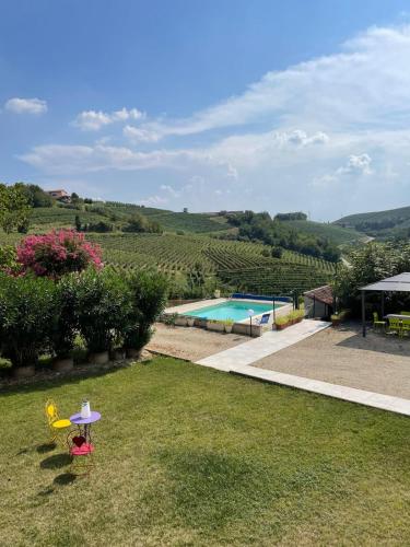 Πισίνα στο ή κοντά στο Villa Barbara - Slow Wine Estate with Private Pool, Air Conditioning and Panoramic Views on Wineyards