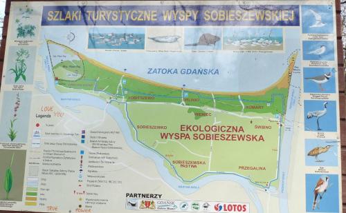 a map of the santa cruzasyasyasyasyasyasyasy islands at Villa Arkodes in Gdańsk