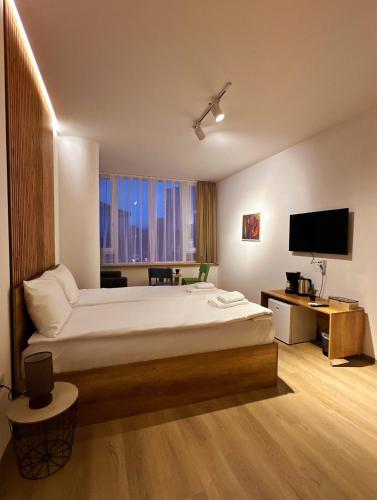 Televisyen dan/atau pusat hiburan di Old Bazaar Rooms