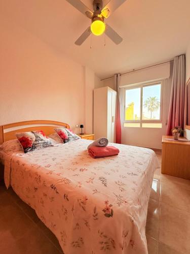 Postel nebo postele na pokoji v ubytování Apartamento en Torrevieja