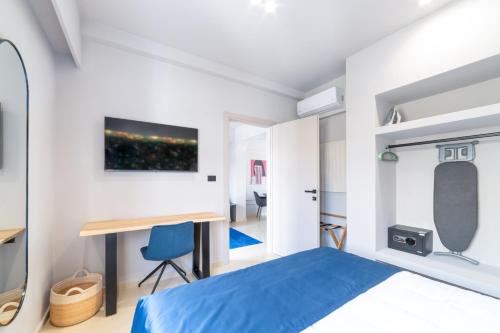 Ένα ή περισσότερα κρεβάτια σε δωμάτιο στο 4 Living by Semavί