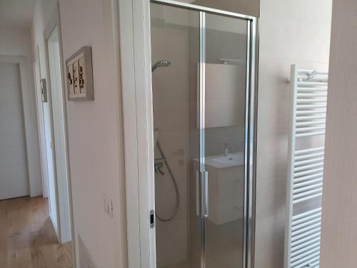 Koupelna v ubytování CasaNegrano - Apartaments