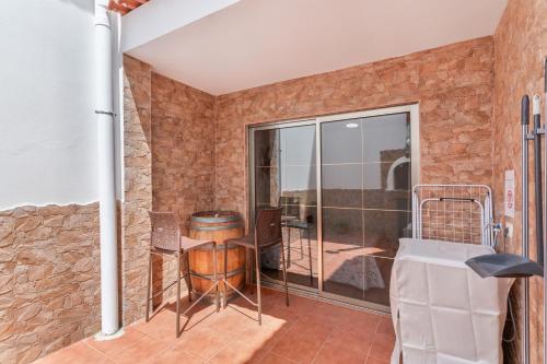 Χώρος καθιστικού στο Villa Florymar