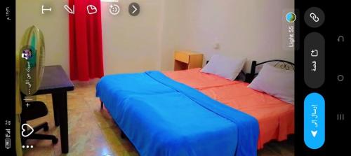 Postel nebo postele na pokoji v ubytování man -soor