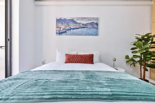 Ένα ή περισσότερα κρεβάτια σε δωμάτιο στο Modern Family Friendly Retreat