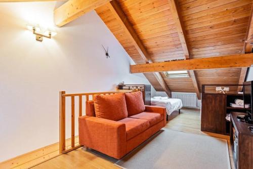 Postel nebo postele na pokoji v ubytování Austen Precioso chalet en Formigal