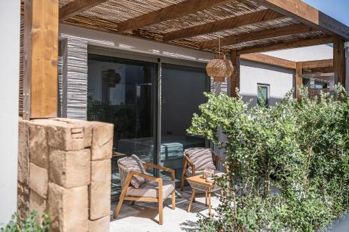 Αίθριο ή υπαίθριος χώρος στο Vanilla Suites
