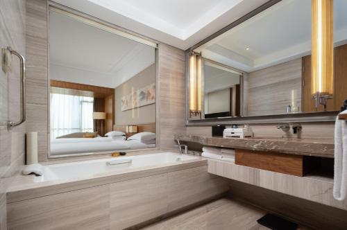 Koupelna v ubytování Crowne Plaza Fuzhou Riverside by IHG