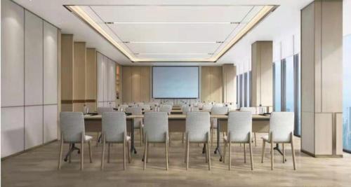 El área de trabajo o centro de convenciones de Holiday Inn Express Changzhou Lanling by IHG