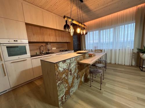 Dapur atau dapur kecil di Jora dideli ,patogūs apartamentai