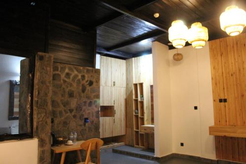 Koupelna v ubytování Grotta Resort
