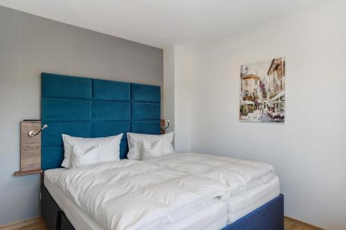 Postel nebo postele na pokoji v ubytování Modern eingerichtetes Apartment