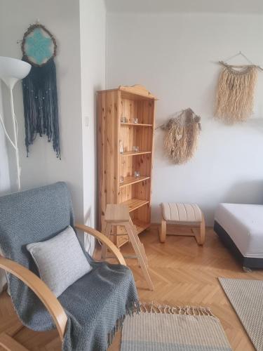 Posezení v ubytování Boborján Apartman