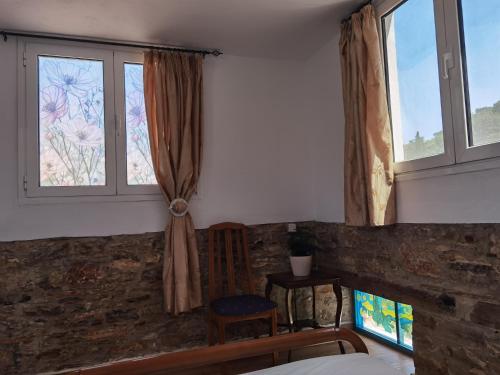 Ένα ή περισσότερα κρεβάτια σε δωμάτιο στο Casa Petrino