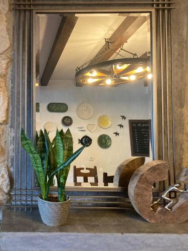 Χώρος καθιστικού στο Refúgio das Artes Guesthouse
