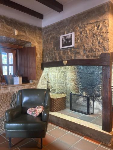 Χώρος καθιστικού στο Refúgio das Artes Guesthouse