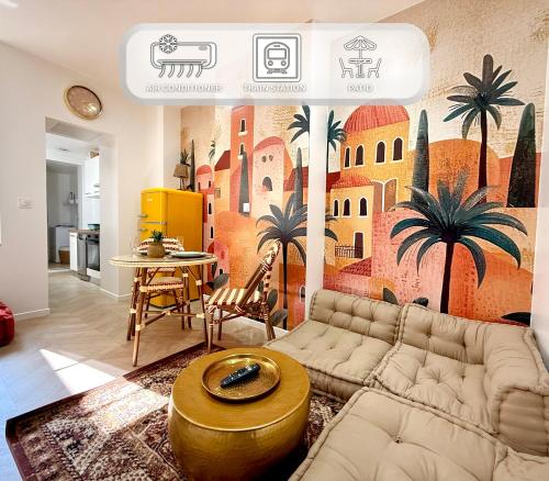 Oasis Marocaine avec Terrasse Privée