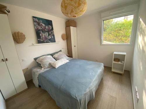 Joli F3 , 4 pers, villa Mahana , plein pied sur jardin , domaine privé criques et plages à pied