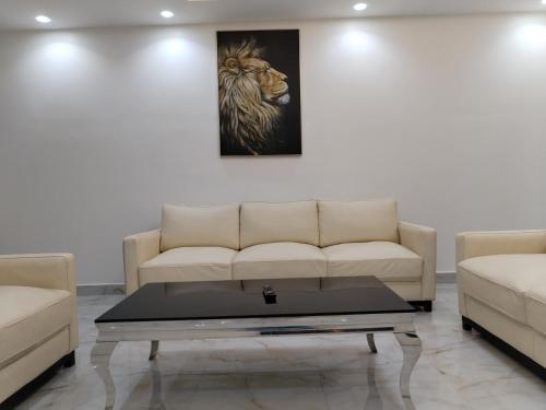 Zona d'estar a La Lionne