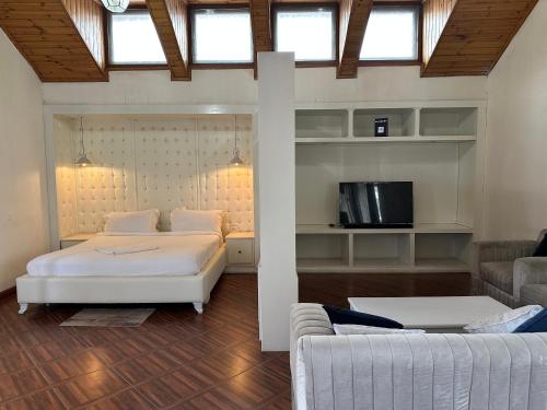 Llit o llits en una habitació de Social House