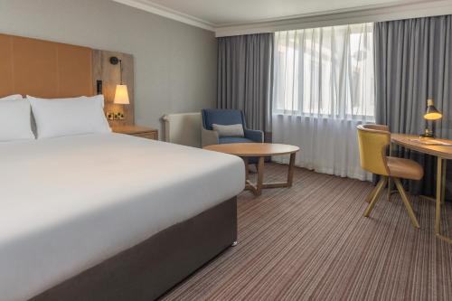 Katil atau katil-katil dalam bilik di Oxford Belfry Hotel & Spa