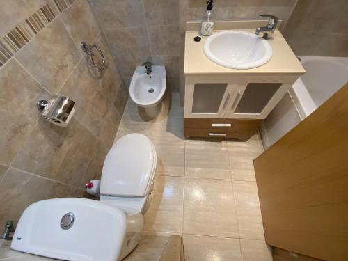 Koupelna v ubytování Apartamentos Marina Park
