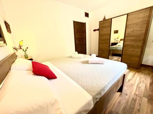 Ένα ή περισσότερα κρεβάτια σε δωμάτιο στο villa Guja