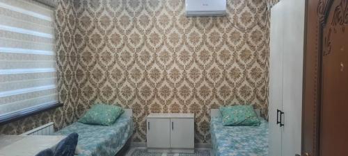 Χώρος καθιστικού στο Jan Hostel