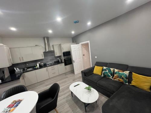 Køkken eller tekøkken på Ilford, Luxury Flat 3 close to station