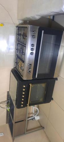 Η κουζίνα ή μικρή κουζίνα στο Jan Hostel