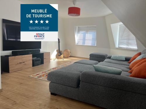 LE DONJON Classé 4 étoiles Appartement 120 m2 5mn Centre Ville Au Calme