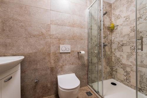 Ванная комната в Serenity Beach apartments