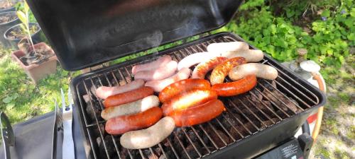 Gril dostupný pro hosty v vily