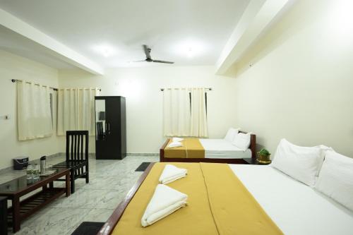 Voodi või voodid majutusasutuse Golden Crest Residences toas