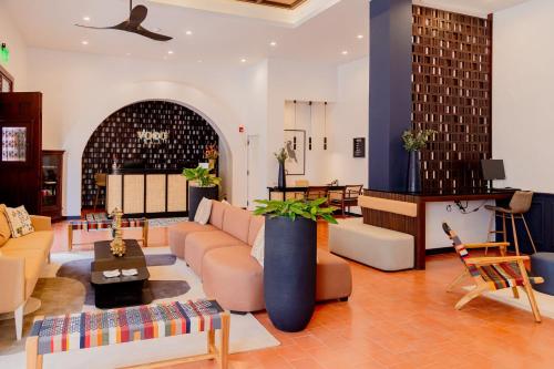 Гостиная зона в voco Lake Nicaragua - Granada by IHG