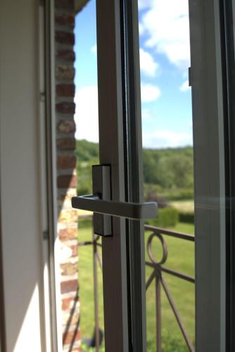 Un balcón o terraza en 't Gulpdal Hotel Voeren-Teuven