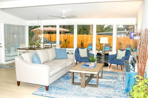 Ruang duduk di Exquisite Luxury Villa with Pool in Prime Location