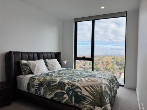 Postel nebo postele na pokoji v ubytování Prospect Box Hill 2BR Apt with City Views L21