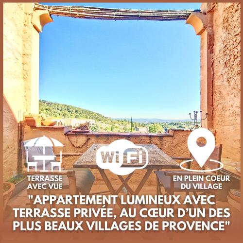 Nid perché avec terrasse et vue Centre Village