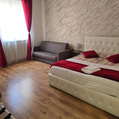 Letto o letti in una camera di Cc133