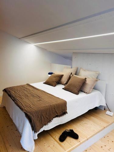 Ένα ή περισσότερα κρεβάτια σε δωμάτιο στο Sant Antonio Elegant Stay
