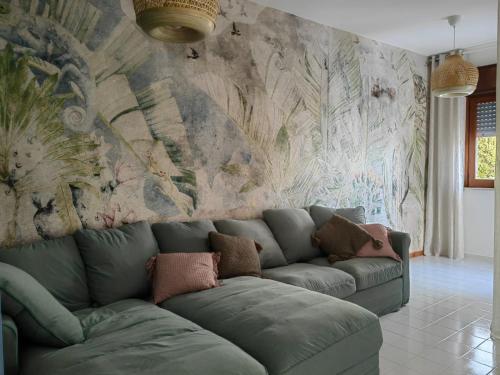 Posezení v ubytování Apartamenty u Polki